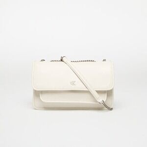 Calvin Klein White Chain Shoulder Crossbody Flap Bag NWT